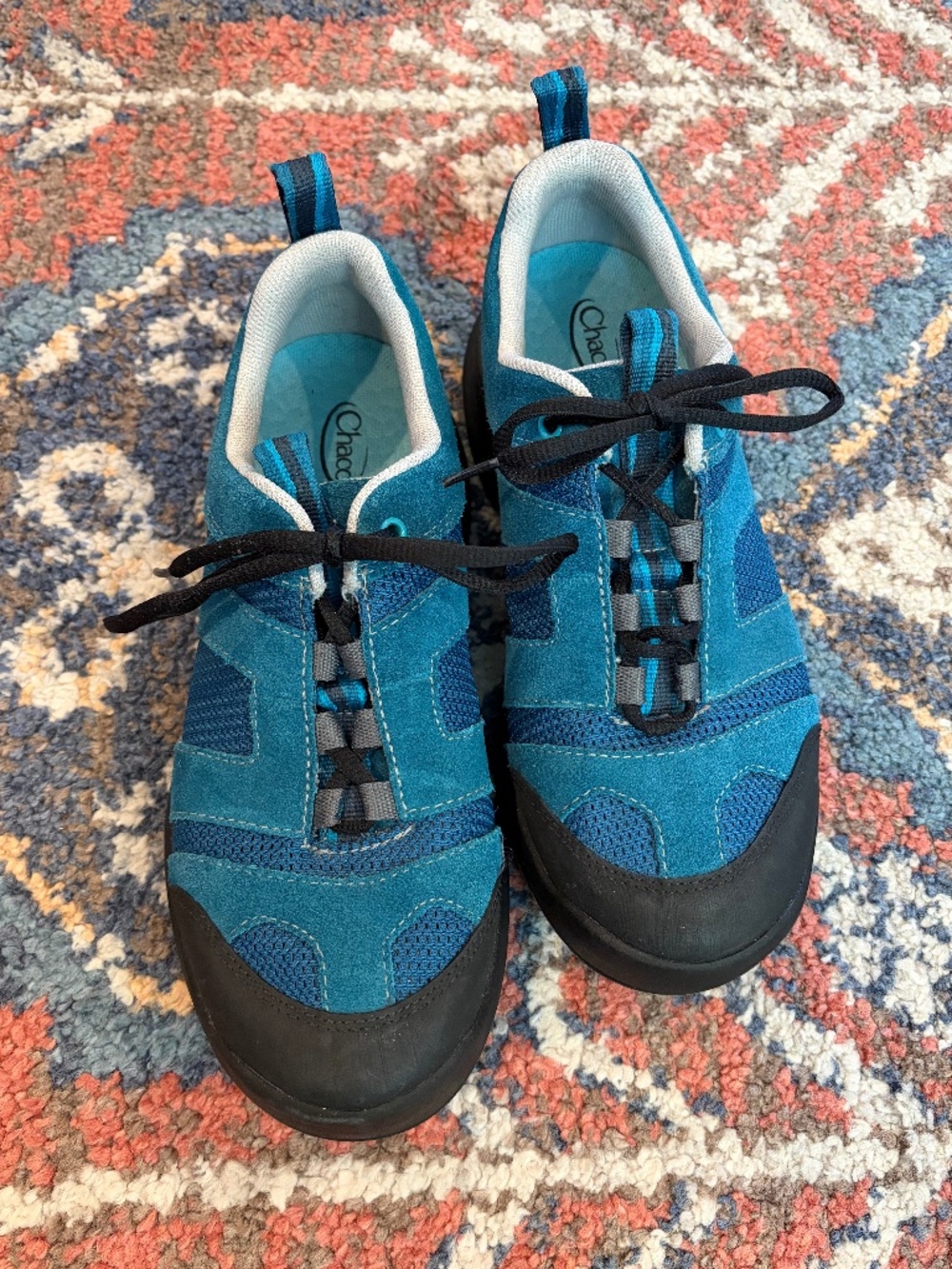 Chaco Women's Vade Bulloo Zenith Blue Hiking Trail Shoes  sz 8